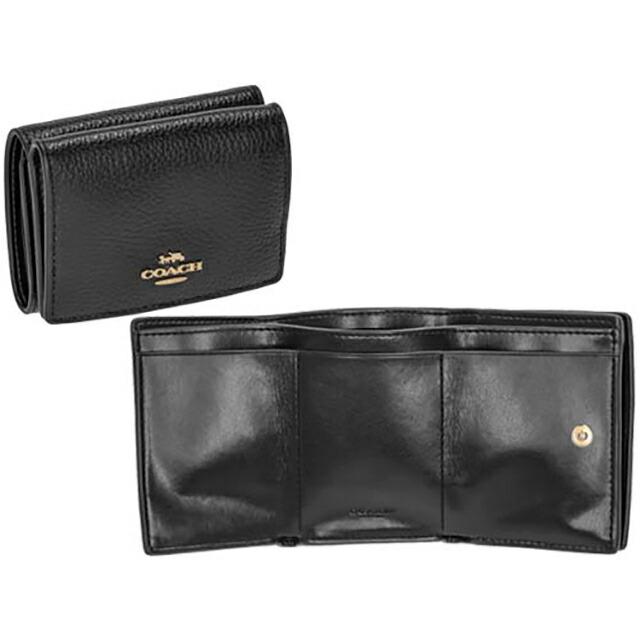 COACH（コーチ） 三つ折り財布 メンズ レディース ブランド レザー