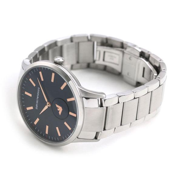 新品✨エンポリオ アルマーニ 腕時計 メンズ AR11137 ネイビー