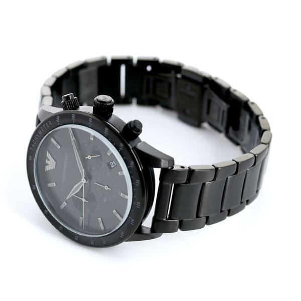 EMPORIO ARMANI エンポリオアルマーニ クロノグラフ メンズ 腕時計
