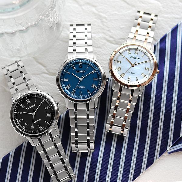 Shops 【極美品】シチズン AR4000-63E エクシード エコ・ドライブ EXCEED(CITIZEN) シチズン エクシード エコドライブ 年差±10秒 チタン