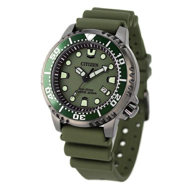 極美品！シチズン プロマスター MARINE BN0157-11X カーキ MARINE シチズン プロマスター MARINEシリーズ エコ・ドライブ 腕時計