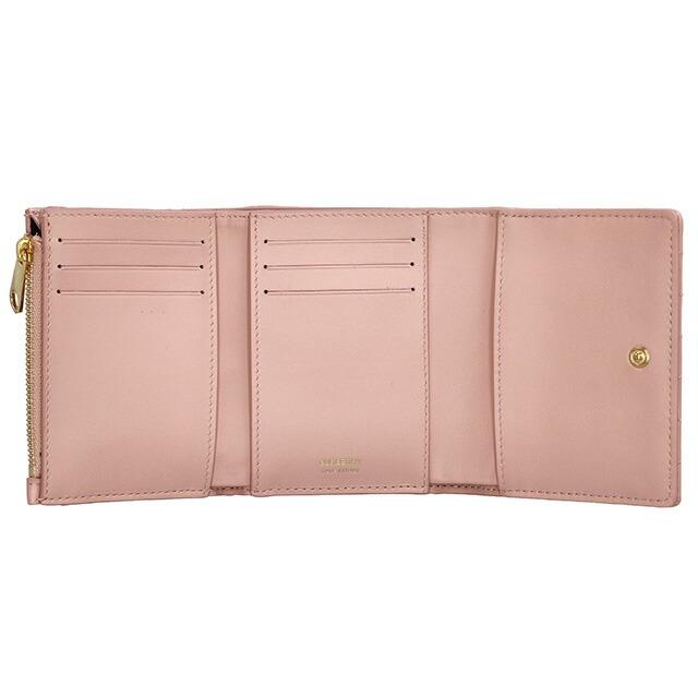 バーバリー 三つ折り財布 レディース ブランド BURBERRY 8062369 ピンクの画像