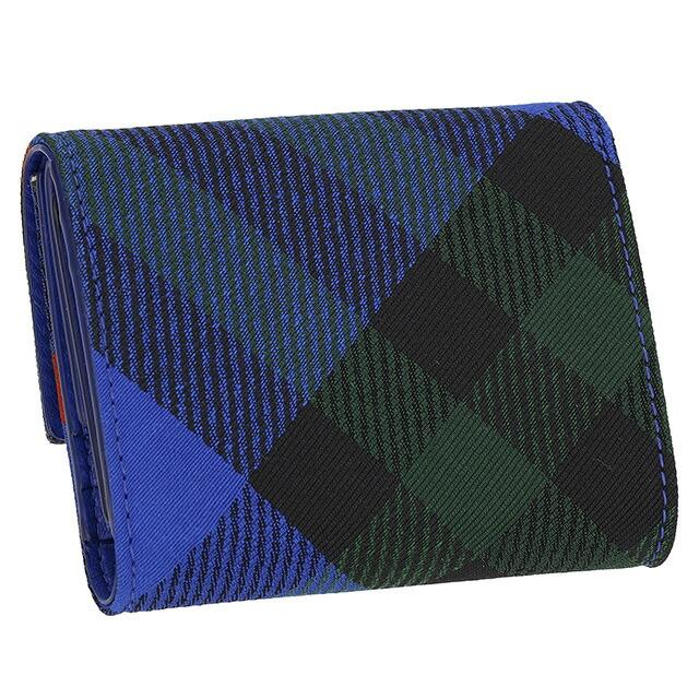 バーバリー 三つ折り財布 メンズ ブランド BURBERRY 8086004 ナイトブルーの画像
