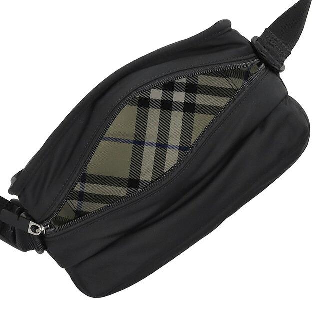 バーバリー ショルダーバッグ メンズ ブランド BURBERRY 8098420 ブラックの画像