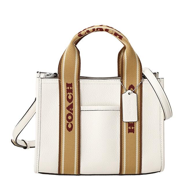 コーチ トートバッグ レディース ブランド COACH Philippines CAR77 SVCAH ホワイト/ブラウン