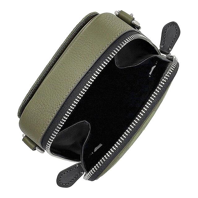 ★COACH コーチレザー ショルダーバッグ オリーブグリーン/ブラック 極美品 楽天市場】コーチ F75907 ロゴ ショルダーバッグ レザー