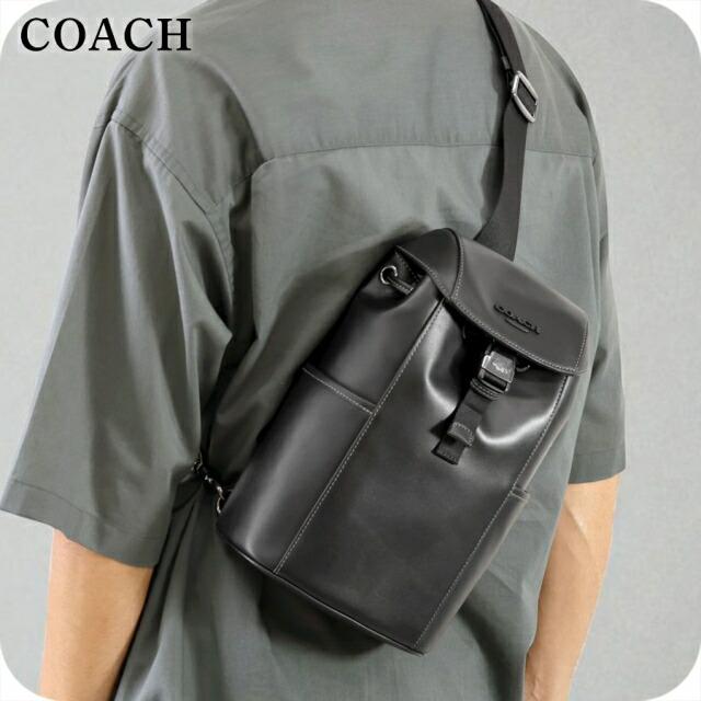 COACH コーチ ショルダーバッグ 斜めがけ メッセンジャーバッグ メンズ レディース CU111 ブラック