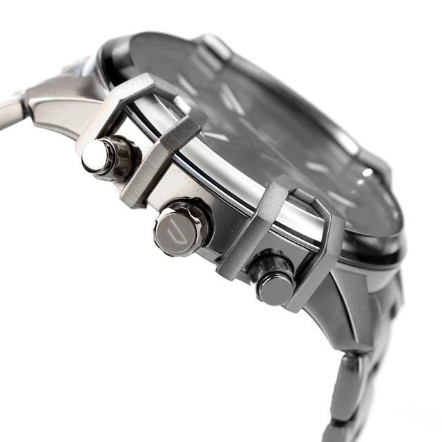 デオシーク DIESEL（ディーゼル） グリフェド クオーツ 腕時計 メンズ クロノ