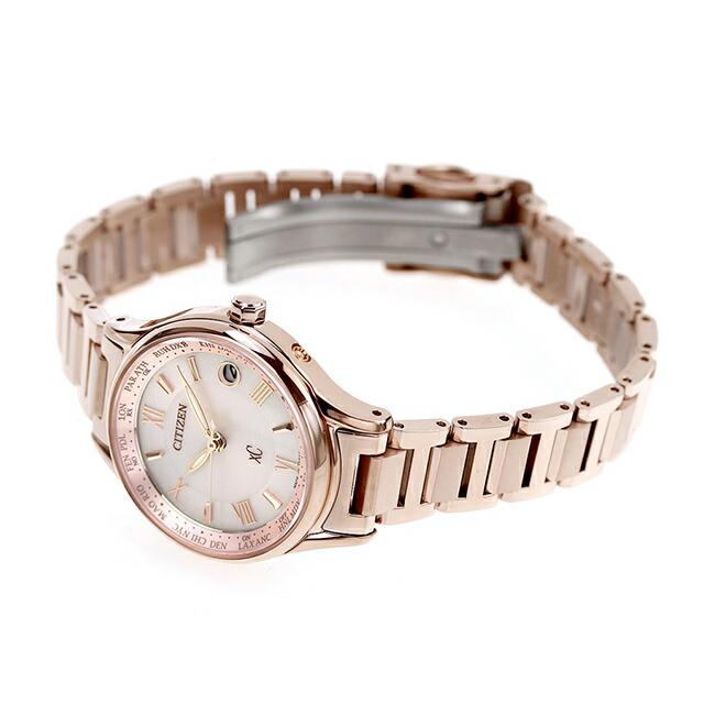 【未使用】 シチズン EX1464-54E エコドライブ レディース腕時計 XC シチズン クロスシー エコドライブ電波 チタン レディース 腕時計