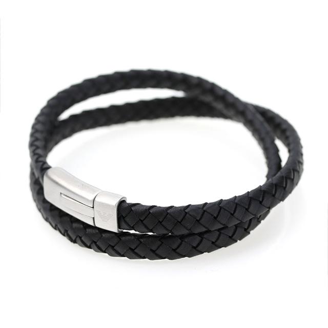 EMPORIO ARMANI エンポリオアルマーニ EGS2176040 ブレスレット EMPORIO ARMANI エンポリオ アルマーニ ブレスレット レザー