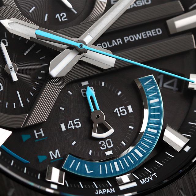 EDIFICE（CASIO） EDIFICE エディフィス ソーラー EQS-920DB-1B 海外