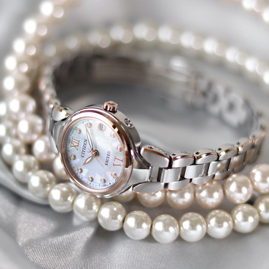 EXCEED(CITIZEN) シチズン エクシード レディース 電波ソーラー エコ