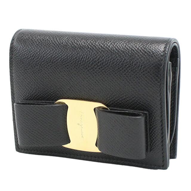 FERRAGAMO（フェラガモ） 二つ折り財布 レディース ブランド カーフ