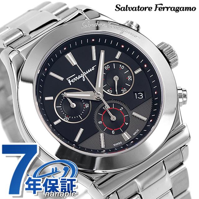 FERRAGAMO（フェラガモ） 1898 42mm クロノグラフ スイス製 メンズ