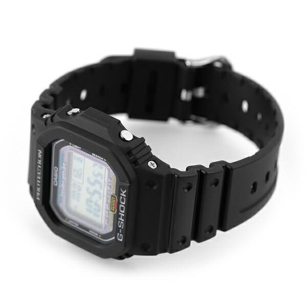 G-SHOCK Gショック G-5600 ワールドタイム ソーラー 腕時計 G-5600UE-1DR CASIO カシオ ブラックの画像