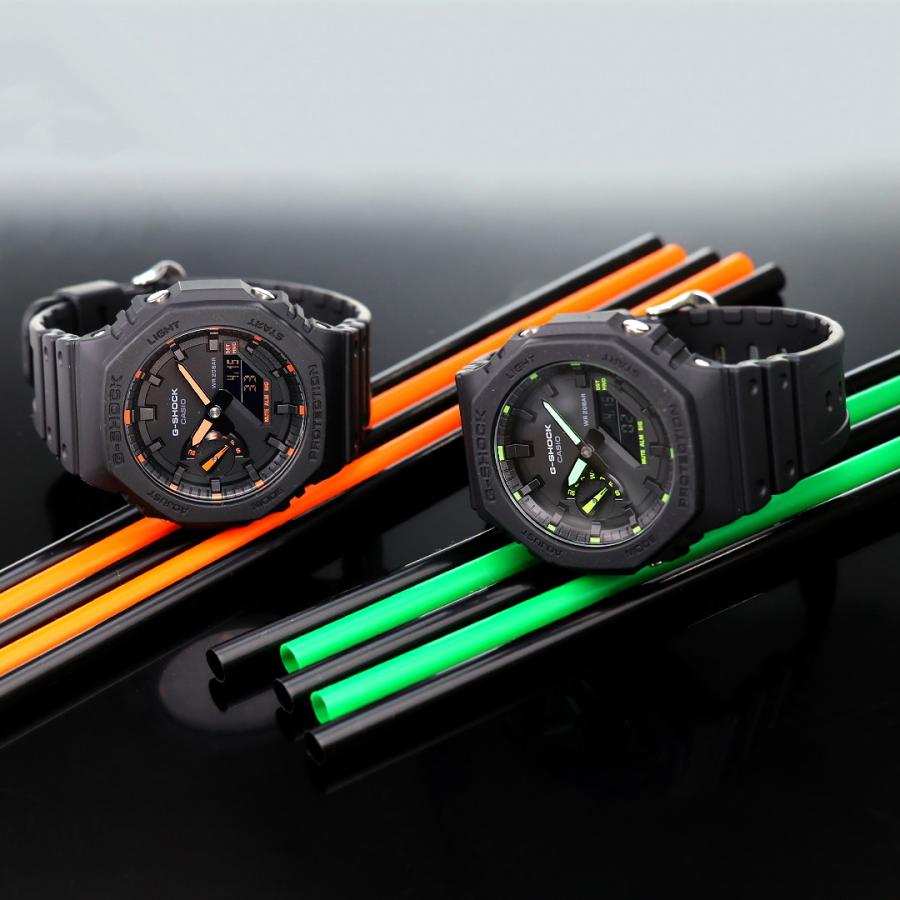 G-SHOCK Gショック GA-2100-1A4デジタル 2100シリーズ 黒 腕時計 カシオ casio オールブラックの画像