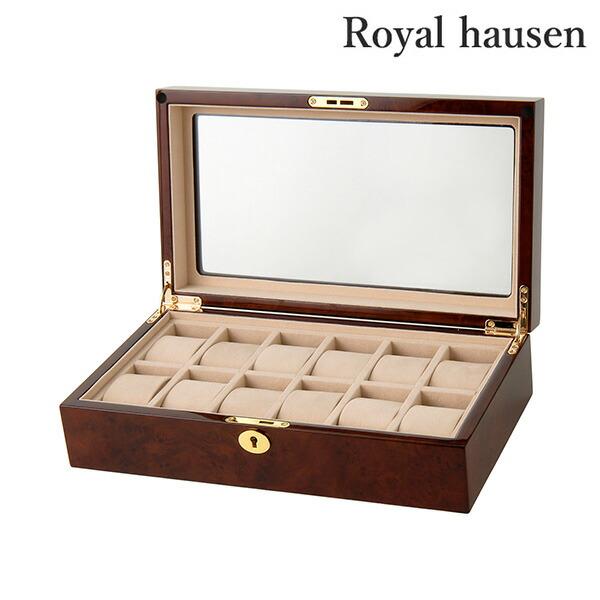ロイヤルハウゼン 時計12本収納ケース GC02-LG3-12 ロイヤルハウゼン 腕時計ケース 12本収納 GC02-LG3-12 : Infinitown