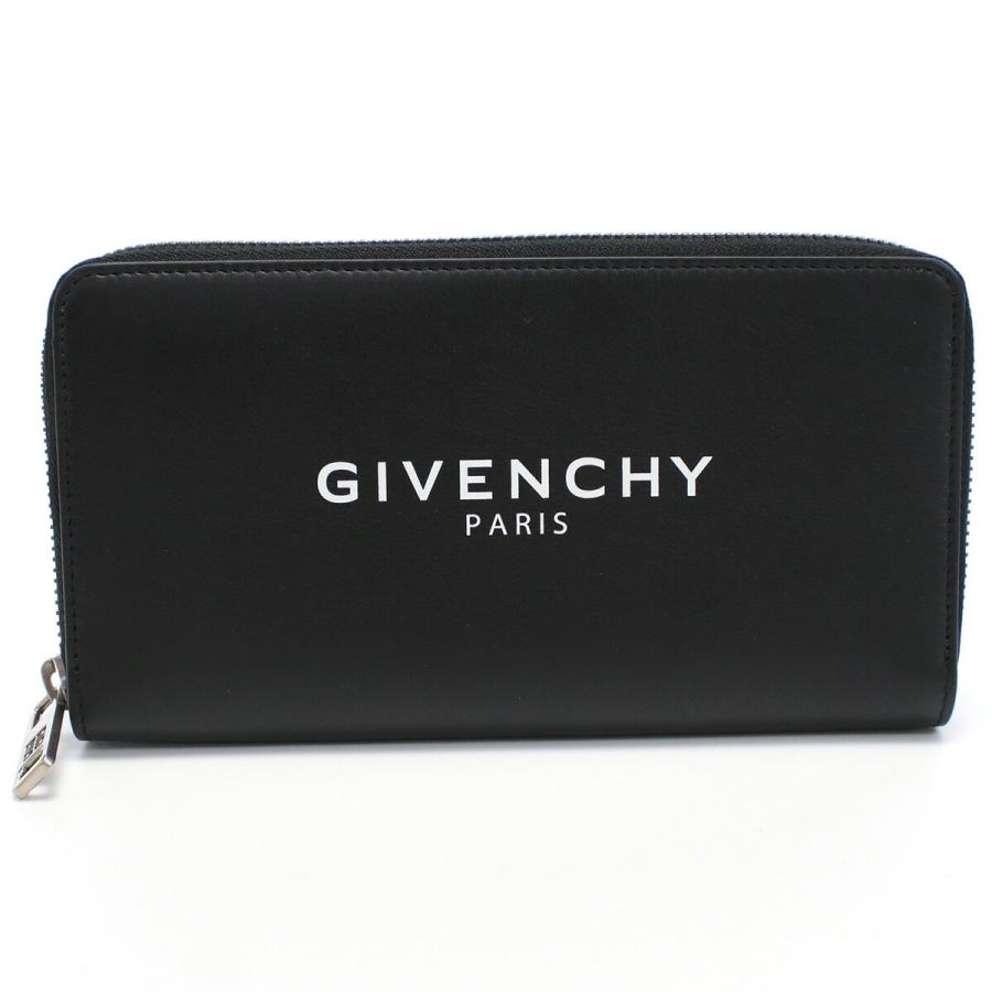 ジバンシー 長財布ラウンドファスナー メンズ GIVENCHY カーフスキン