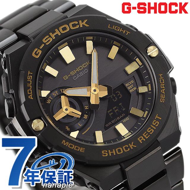 新品】CASIO カシオ G-SHOCK GST-B500BD-1AJF 黒+nikita.wp