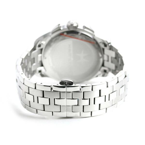 ハミルトン ジャズマスター クロノグラフ クオーツ 42mm クオーツ 腕時計 ブランド メンズ H32612131 ブラックの画像