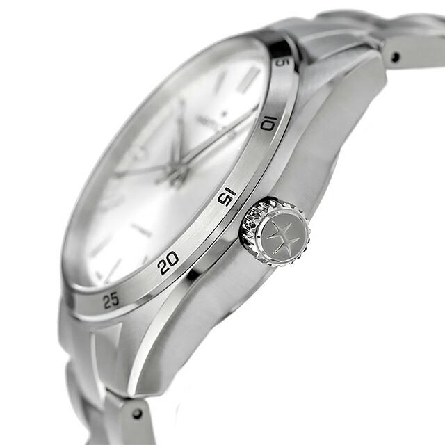 ハミルトン ジャズマスター パフォーマー オート 34mm 自動巻き 腕時計 ブランド メンズ レディース HAMILTON H36105150 アナログ シルバーの画像