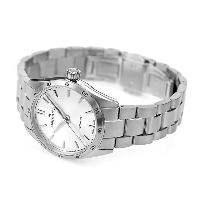 ハミルトン ジャズマスター パフォーマー オート 34mm 自動巻き 腕時計 ブランド メンズ レディース HAMILTON H36105150 アナログ シルバーの画像