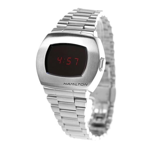 ハミルトン パルサー PSR 復刻モデル メンズ 腕時計 H52414130 HAMILTON 50周年記念 Digital Quartz デジタル｜be-eight｜02