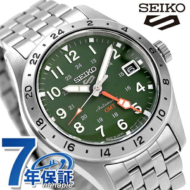 SEIKO セイコー 5スポーツ フィールド GMT 自動巻き ジャンク Seiko 5 Sports セイコー5 スポーツ Field Series GMT 自動巻き 腕時計