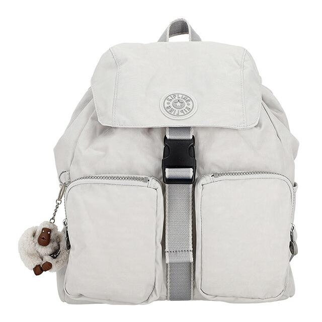 キプリング バックパック レディース ブランド Kipling CHINA KIB8N30NR COOL FOG ライトグレー_1