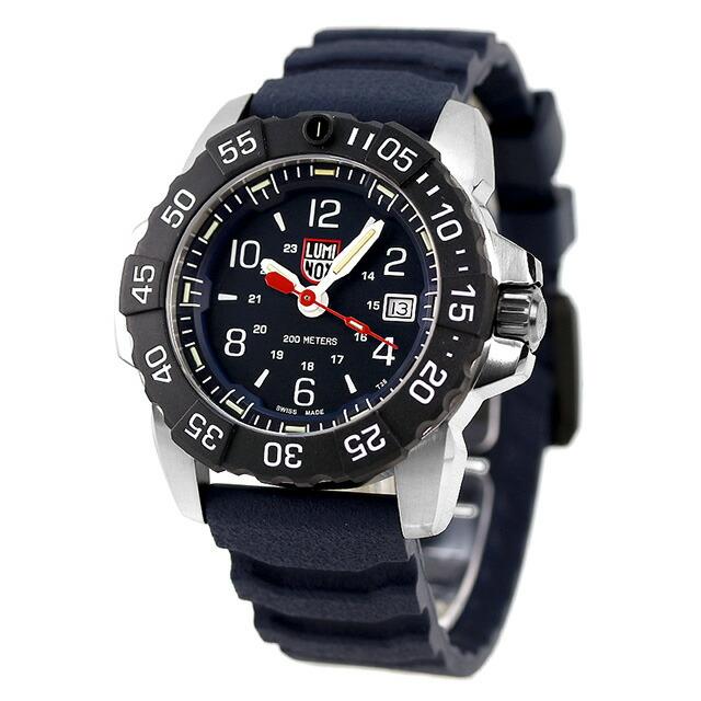 ルミノックス ネイビーシールズ RSC 3250シリーズ クォーツ 電池式 腕時計 ブランド メンズ LUMINOX 3253.CB アナログ ネイビー スイス製の画像