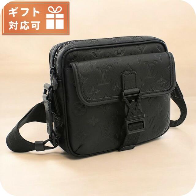 LOUIS VUITTON ルイヴィトン 斜め掛け ショルダーバッグ M12516 ゲットアウェイ・メッセンジャー モノグラム・シャドウ メンズ ブラック LOUIS VUITTON（ルイ・ヴィトン） 斜め掛け ショルダーバッグ ブランド