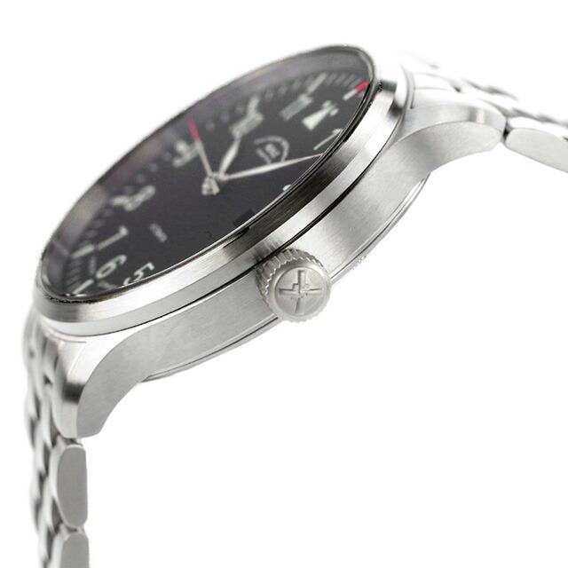 ミューレ・グラスヒュッテ Terrasport II 自動巻き 腕時計 ブランド メンズ Muhle Glashutte M1-37-44-MB ブラック 黒 ドイツ製の画像