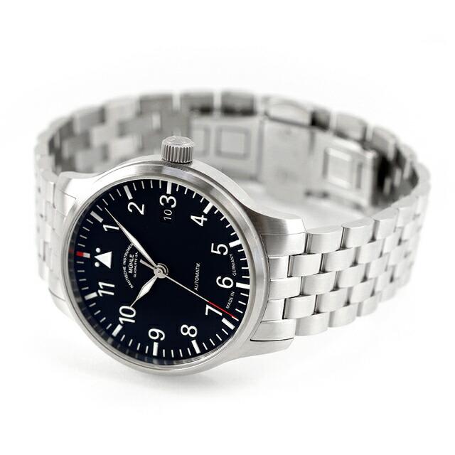ミューレ・グラスヒュッテ Terrasport II 自動巻き 腕時計 ブランド メンズ Muhle Glashutte M1-37-44-MB ブラック 黒 ドイツ製の画像