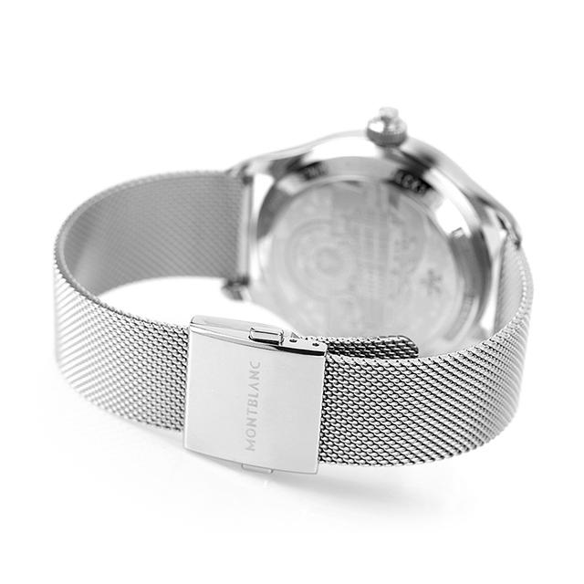 モンブラン ヘリテイジ 自動巻き 腕時計 メンズ クロノグラフ MONTBLANC 119952 アナログ シルバー スイス製