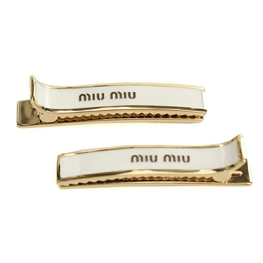 miu ミュウミュウ ヘアクリップ レディース ブランド MIUMIU