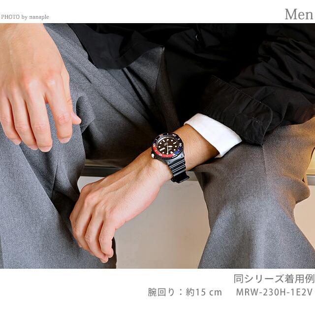 カシオ チープカシオ CASIO スタンダード クォーツ 電池式 MRW-230H-1E4V 海外モデル メンズ チプカシ 腕時計 ブランド アナログの画像