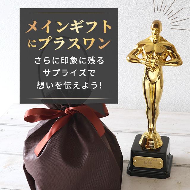 オスカー像 トロフィー プラスチック 金 プレゼント ギフト 記念品