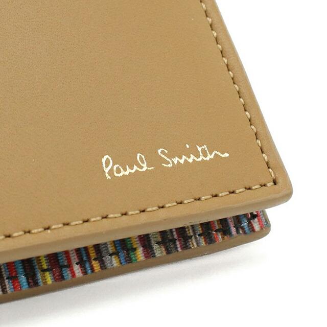Paul Smith（ポール・スミス） 二つ折り財布 二折財布小銭入付き 二