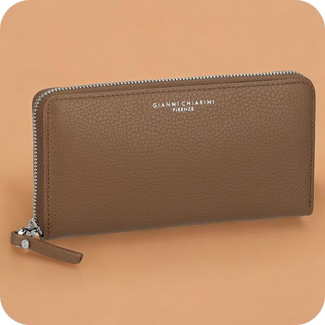 ジャンニキアリーニ 長財布 レディース ブランド GIANNI CHIARINI PF 5042 GRN ブラウン