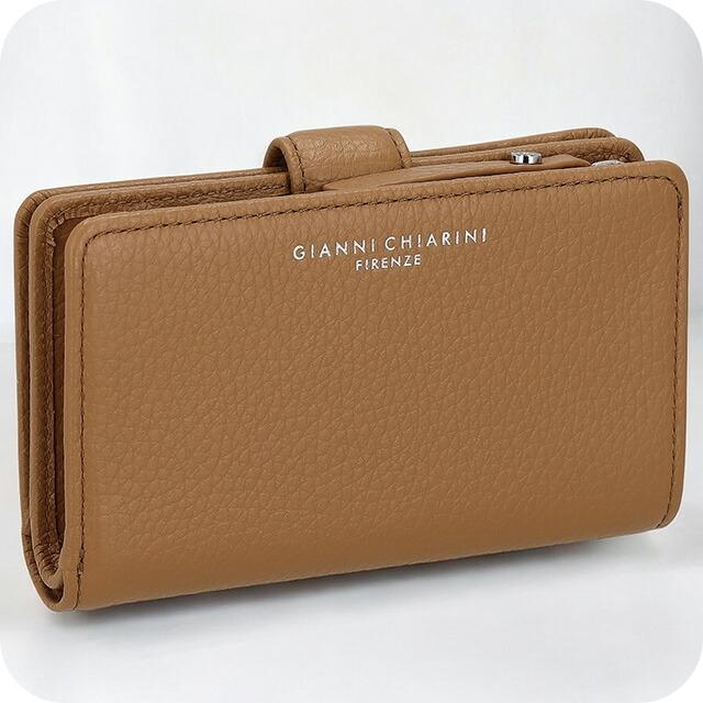 ジャンニキアリーニ 長財布 レディース ブランド GIANNI CHIARINI レザー PF WBW 13757 GRN キャメル
