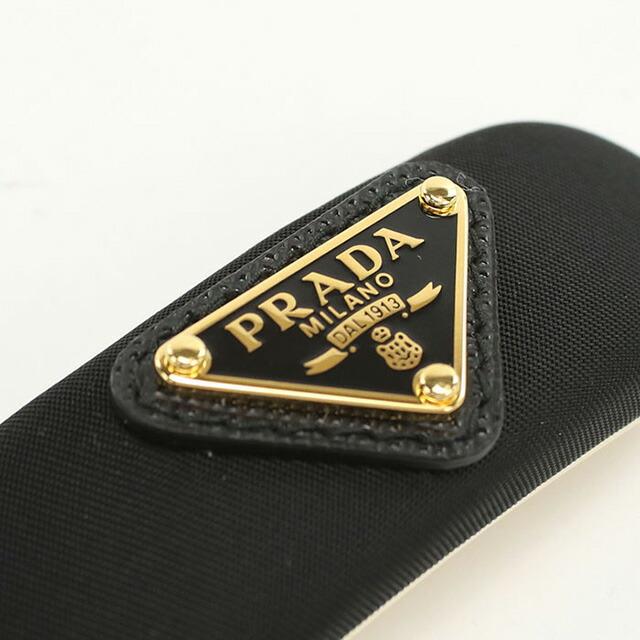プラダ バレッタ レディース ブランド PRADA 1IF129 NERO 1 ヘアアクセサリーの画像