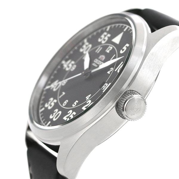 オリエント 時計 日本製 自動巻き メンズ 腕時計 RN-AC0H03B ORIENT スポーティー ブラック｜be-eight｜03