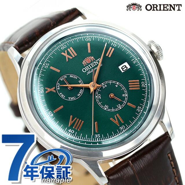 Orient Star セミスケルトン自動巻き 腕時計 グリーン 楽天市場