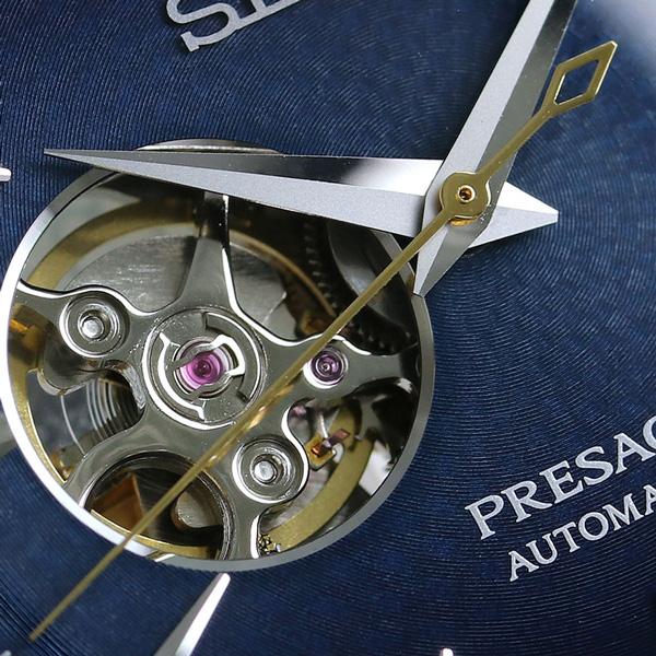セイコー プレザージュ 自動巻き オープンハート 腕時計 SARY155 SEIKO PRESAGE カクテル STAR BAR｜be-eight｜06