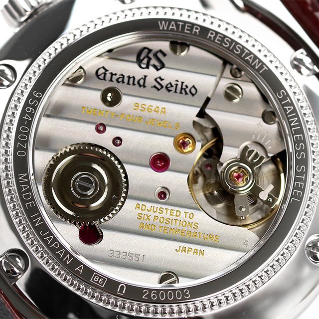 グランドセイコー 9Sメカニカル エレガンス コレクション 手巻き 腕時計 革ベルト GRAND SEIKO SBGW287｜be-eight｜07