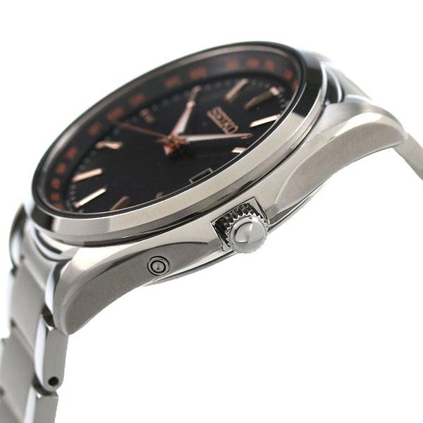 SEIKO SELECTION セイコー 時計 ソーラー電波 チタン ワールドタイム