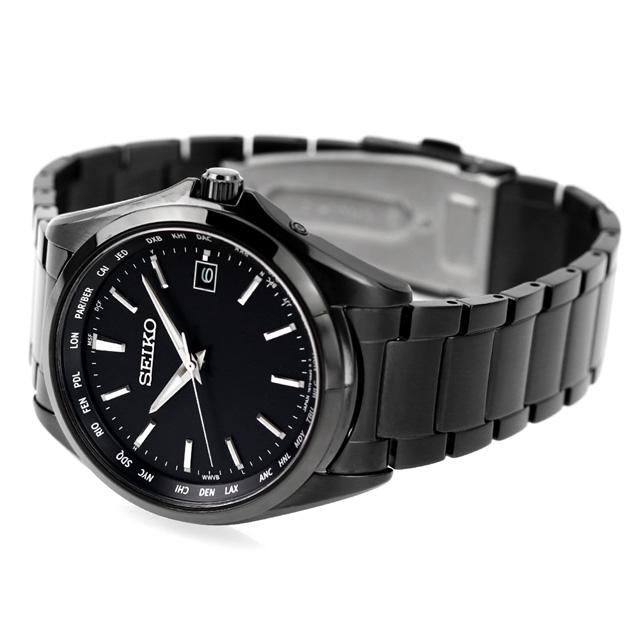 SEIKO SELECTION セイコーセレクション チタン製ソーラー電波 ワールド