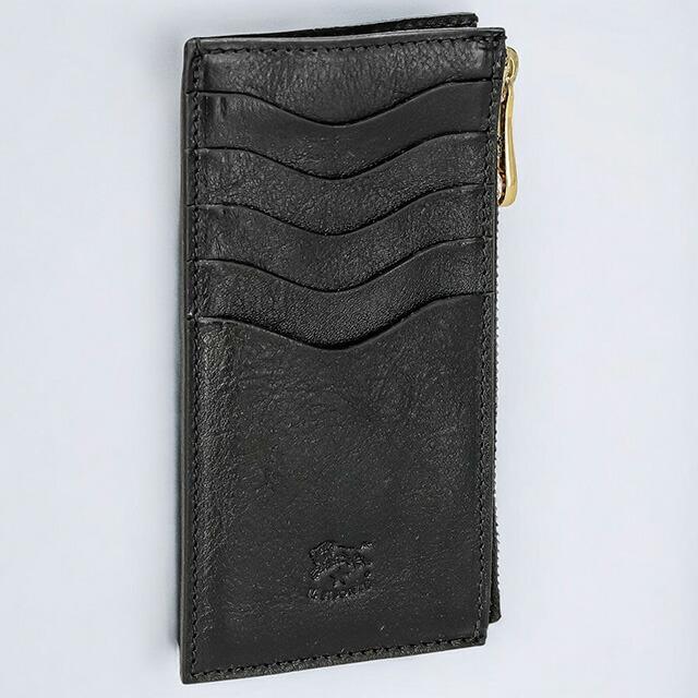 イルビゾンテ カードケース メンズ レディース ブランド IL BISONTE SCC105PV0005 ブラック IL BISONTE（イルビゾンテ） カードケース メンズ レディース ブランド