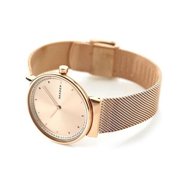 スカーゲン 腕時計 アネリー 34mm レディース SKAGEN SKW2751 ピンクゴールド｜be-eight｜04