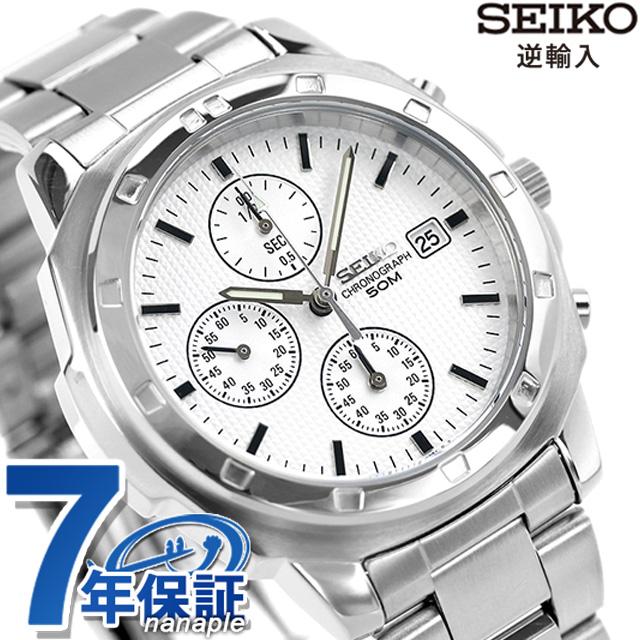 [セイコーSEIKO 腕時計 逆輸入 海外モデル SND187P メンズ SEIKO（セイコー） クロノグラフ 逆輸入 海外モデル SND187P1 (SND187P